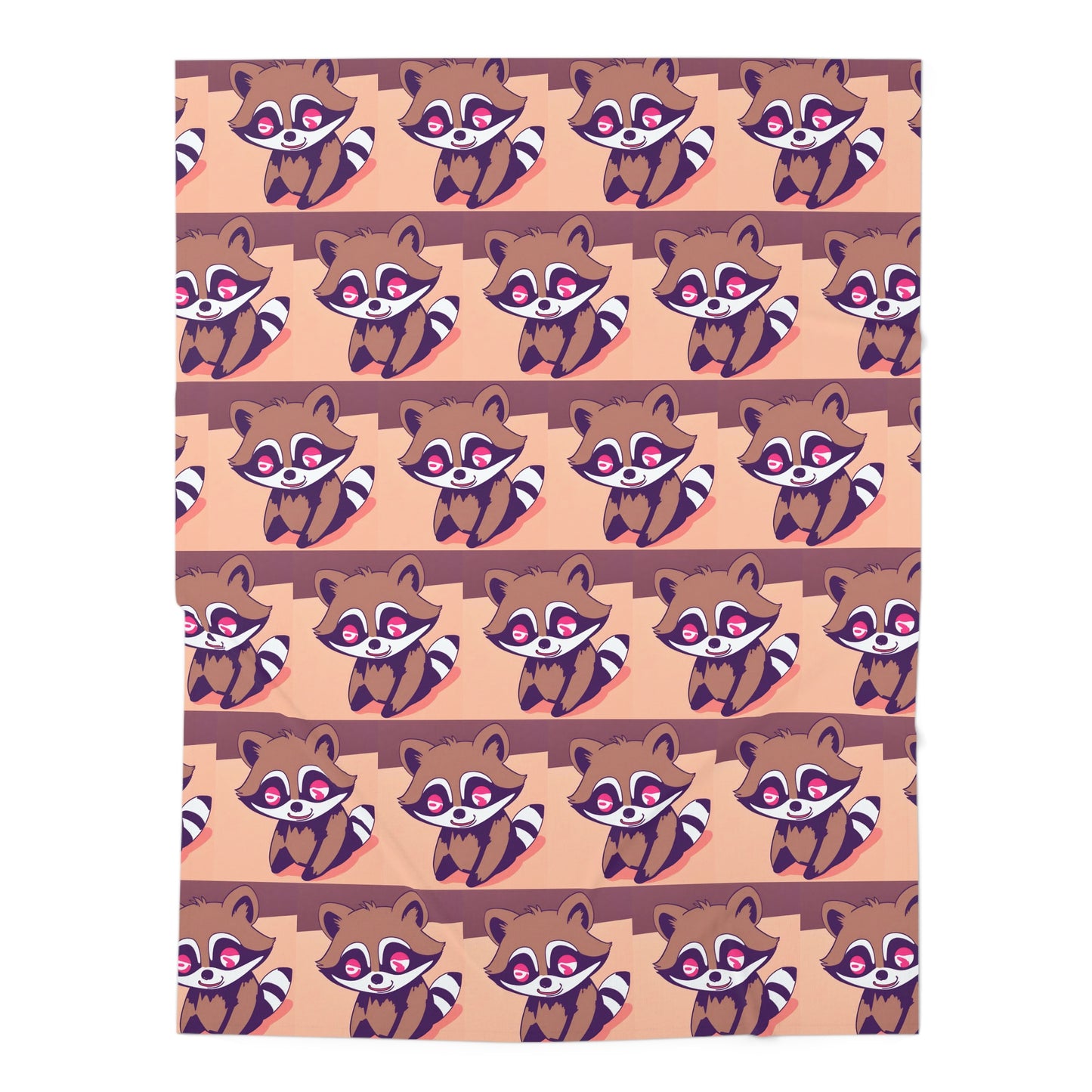 Animal Baby Swaddler, Cute Anime Raccoon Changing Blanket, Boys Baby Shower Gift, Colorful Flowing Water Cartoon Infant Cover
