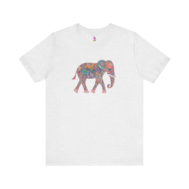 PATTERN ELEPHANT T-Shirt - Beautiful Decorative Animal Art Tee