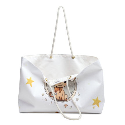 Baby Capricorn Travel Gift Weekender Tote | Grandma's House Infant Weekend Bag | Cute Goat & Starry Diaper, Blankets, Clothes Traveler