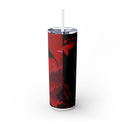 ONLY THE NIGHT CAN SPAWN SUCH EVIL - Video Game Inspired Insulated Skinny Tumbler