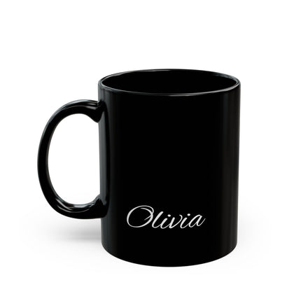 CUSTOM Personalized Letter O and Name Coffee Cup | Mom, Grandma, Aunt Gift
