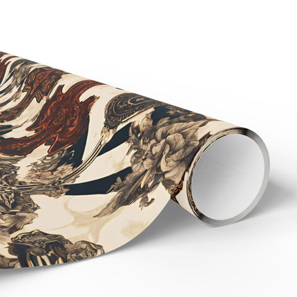 Beautiful Wrapping Paper, Cross Gift Wrap, Christmas Holiday Paper, Religious Gift Wrap, Gothic Wrapping Paper