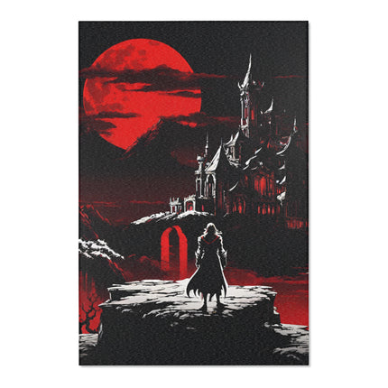 ONWARD UNTO THE WALLS OF EVIL Video Game Inspired Area Rug