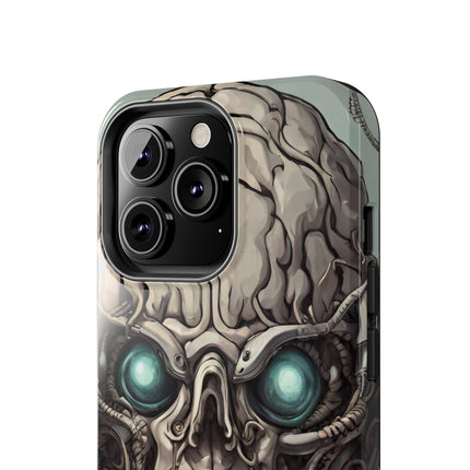 ALIEN IRON TENTACLED SKULL Phone Case