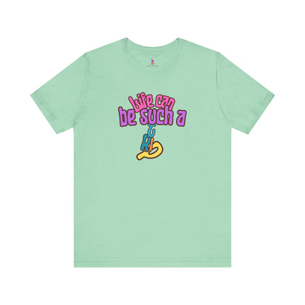 LIFE CAN BE SUCH A TRIP Mushroom Shirt