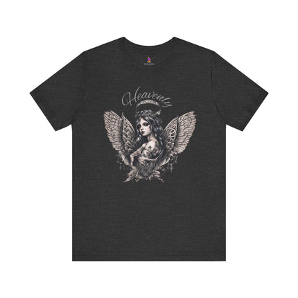 HEAVENLY Butterfly Winged Angel T-Shirt - Beautiful Spiritual Art Tee