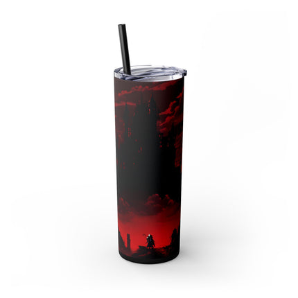 THE CURSED NIGHT BEGINS - Video Game Inspired Insulated Skinny Tumbler