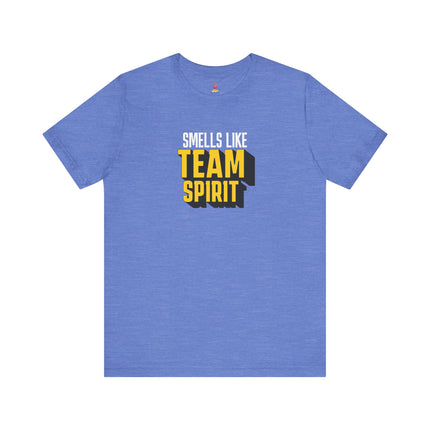 SMELLS LIKE TEAM SPIRIT T-Shirt - Funny Nirvana Parody Team Event Tee