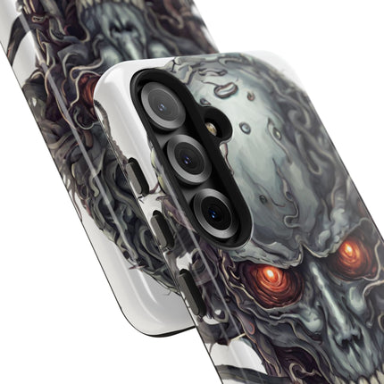 TENTACLED METAL ALIEN SKULL Phone Case