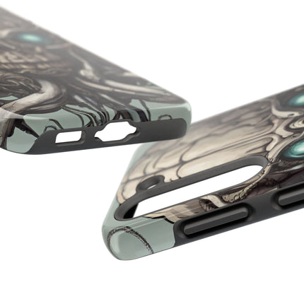 ALIEN IRON TENTACLED SKULL Phone Case