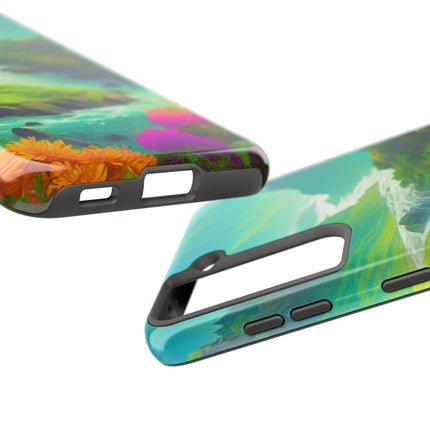 RIVER SPRING FLOWER VALLEY Phone Case