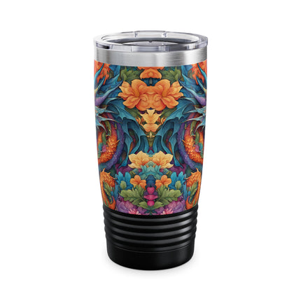 JAPANESE DRAGON FLORAL Tumbler