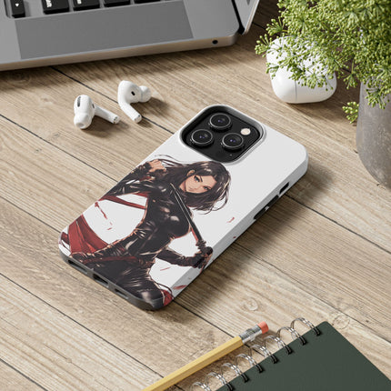 LEATHER CLAD ASSASSIN Phone Case