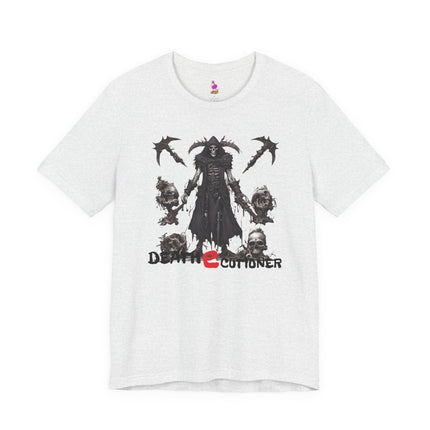 DEATHeCUTIONER Series Grim Reaper T-Shirt - Dark Fantasy Horror Art Tee