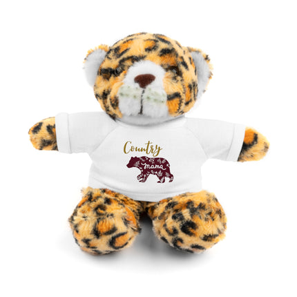 COUNTRY MAMA BEAR Stuffed Animal Teddy with Tee