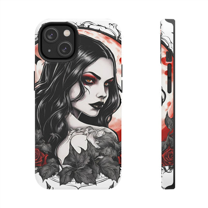 VAMPIRESS UNDER THE BLOOD MOON Phone Case