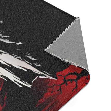 ONWARD UNTO THE WALLS OF EVIL Video Game Inspired Area Rug