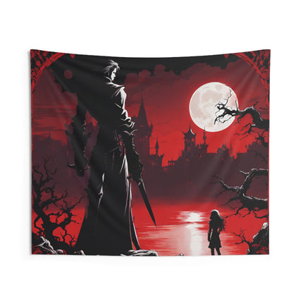 A NEW LEGACY OF BLOOD BEGINS Video Game Inspired Art Tapestry