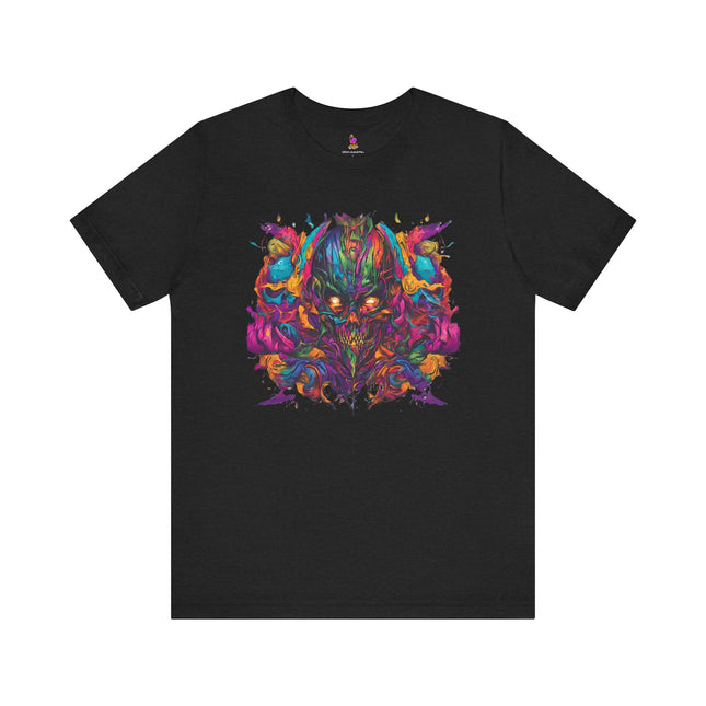 EVIL AWAKENING T-Shirt - Graffiti Skull Street Art Tee
