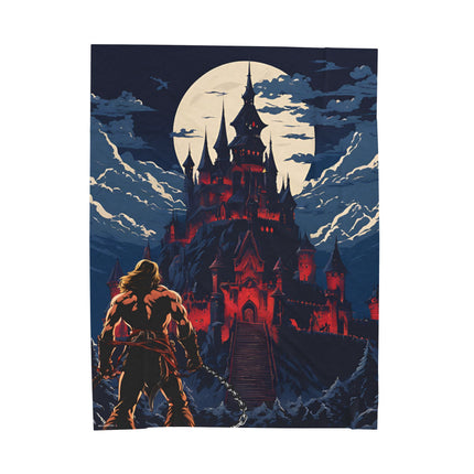 A LEGEND LIES AHEAD - Video Game Inspired Velveteen Plush Blanket