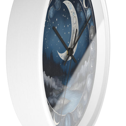 MOON PHASES Wall Clock