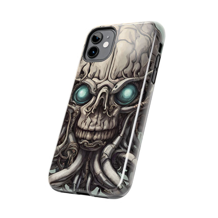 ALIEN IRON TENTACLED SKULL Phone Case