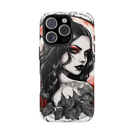 VAMPIRESS UNDER THE BLOOD MOON Phone Case