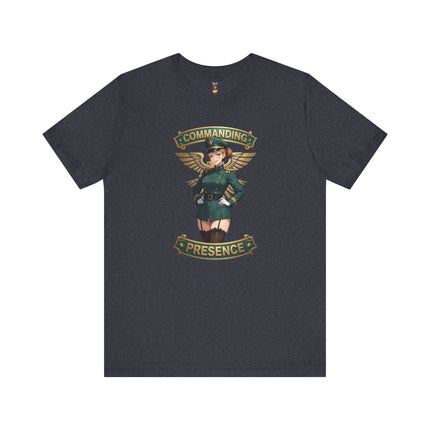 COMMANDING PRESENCE T-Shirt Provocative Seductive Sexy Cartoon Tee