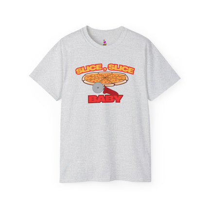 SLICE SLICE BABY Funny Pizza and Music Lover T-Shirt