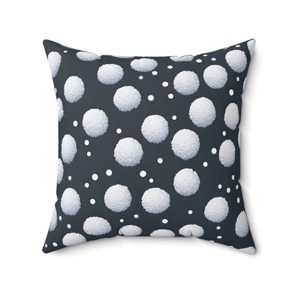 SANTA CLAUS CHRISTMAS Snowy St. Nick Pillow