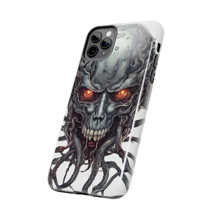 TENTACLED METAL ALIEN SKULL Phone Case