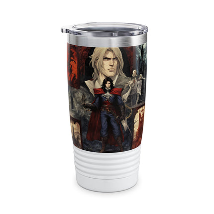 A LEGEND RISES IN THE LEGACY OF HIS FATHER Tumbler - Video Game Inspired Collage Cup