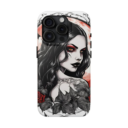VAMPIRESS UNDER THE BLOOD MOON Phone Case