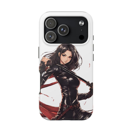 LEATHER CLAD ASSASSIN Phone Case