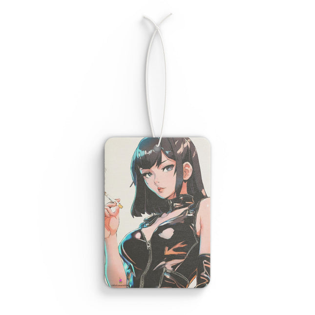 Cigarette Smoking Anime Girl Car Air Freshener