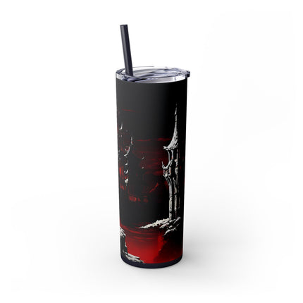 ONWARD UNTO THE WALLS OF EVIL - Video Game Inspired Insulated Tumbler