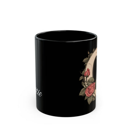 CUSTOM Personalized Letter C and Name Coffee Cup | Mom, Grandma, Aunt Gift