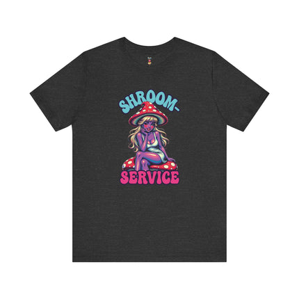 SHROOM SERVICE T-Shirt Provocative Seductive Sexy Cartoon Tee