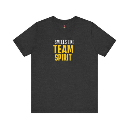 SMELLS LIKE TEAM SPIRIT T-Shirt - Funny Nirvana Parody Team Event Tee