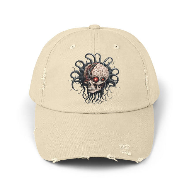 ALIEN MESH TENTACLED BRAIN Video Game Inspired Ball Cap