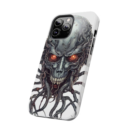 TENTACLED METAL ALIEN SKULL Phone Case