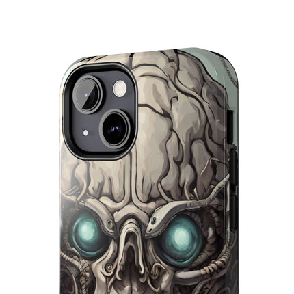 ALIEN IRON TENTACLED SKULL Phone Case