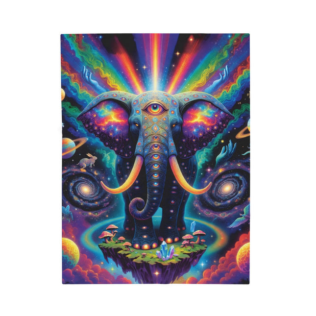 KING OF THE MAMMALVERSE Psychedelic Blanket