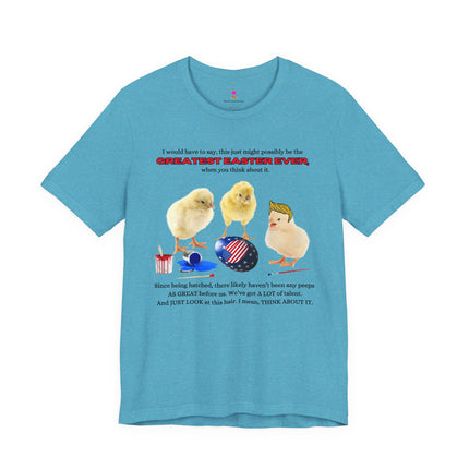 GREATEST EASTER EVER T-Shirt - Funny Trump Peep Patriotic Holiday Tee