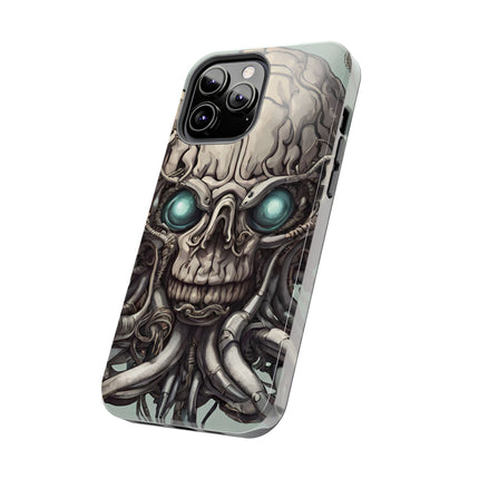 ALIEN IRON TENTACLED SKULL Phone Case