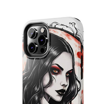 VAMPIRESS UNDER THE BLOOD MOON Phone Case