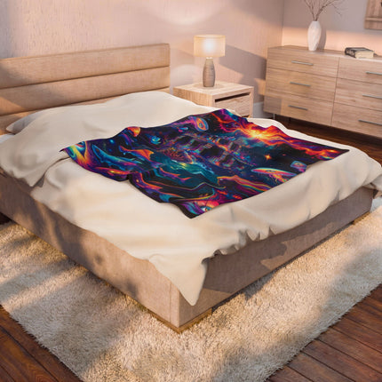 TEMPLE OF ATLANTIS Psychedelic Blanket