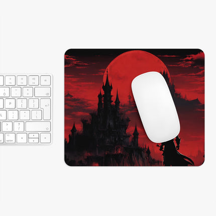 STANDING AT THE PRECIPICE OF EVIL Video Game Inspired Mouse Pad