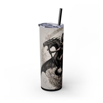 GOTHIC MEDIEVAL UNDEAD BEAUTY DARK FANTASY DRAGON Tumbler