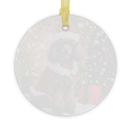 POODLE CHRISTMAS ORNAMENT Holiday Tree Decoration